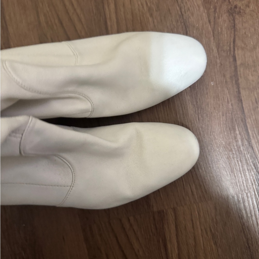 Stuart Weitzman white Ankle Boots